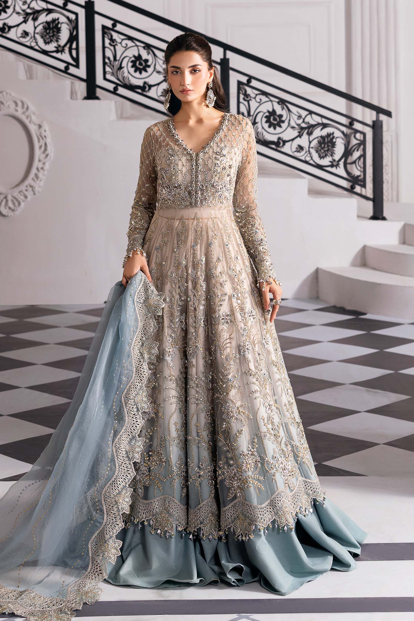 MARIA B Mbroidered Collection 2025 | BD-3002