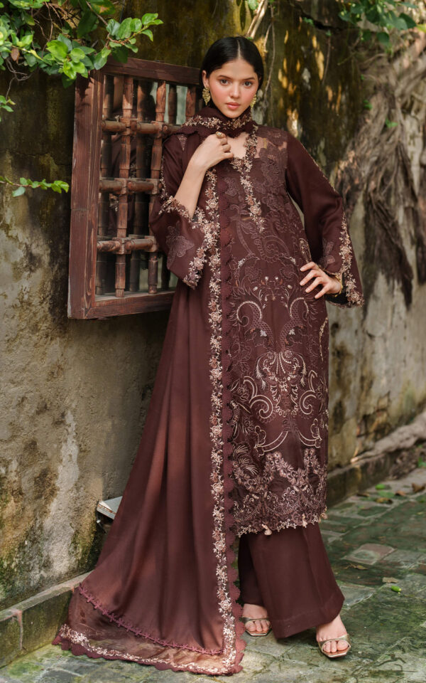 Asifa Nabeel Embroidered Winter'25 || Aima LWC25-10