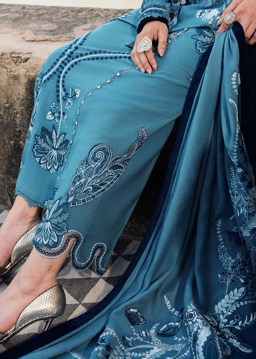 Alternative view of Saira Shakira Winter Unstitched'25 || FRIYA 2-B